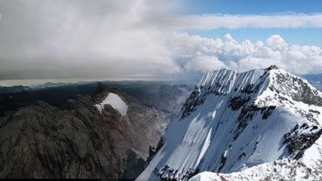 keunikan gunung jaya wijaya
